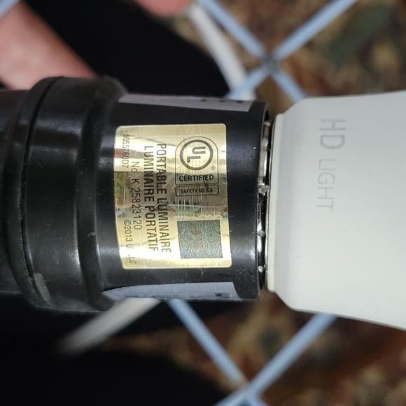 Modern hanging lamp 7in - Picture 4 of 4